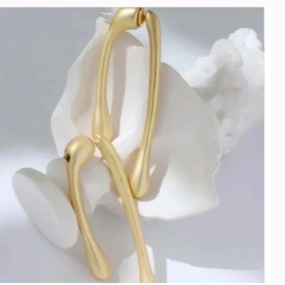 ❤️ FREE Drip Boho Minimalist Art Artsy Chic Glam Hipster Classy Cool Earrings - Picture 3 of 5